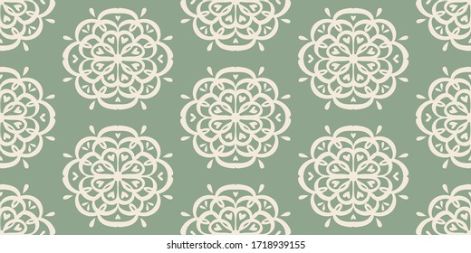 Oriental vector damask pattern. Talavera pottery. Azulejos portugal. Turkish ornament. Spanish porcelain. Ceramic tableware, folk print. Ethnic background. Mediterranean wallpaper.  Talavera pottery.