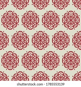 Oriental vector damask pattern. Talavera pottery. Azulejos portugal. Turkish ornament. Spanish porcelain. Ceramic tableware, folk print. Ethnic background. Mediterranean wallpaper.  Talavera pottery.