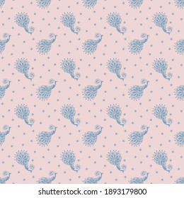 Oriental vector damask pattern. Talavera pottery. Azulejos portugal. Turkish ornament. Spanish porcelain. Ceramic tableware, folk print. Ethnic background. Mediterranean wallpaper.  Talavera pottery.