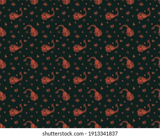 Oriental vector damask pattern. Talavera pottery. Azulejos portugal. Turkish ornament. Spanish porcelain. Ceramic tableware, folk print. Ethnic background. Mediterranean wallpaper.  Talavera pottery.