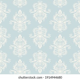 Oriental vector damask pattern. Talavera pottery. Azulejos portugal. Turkish ornament. Spanish porcelain. Ceramic tableware, folk print. Ethnic background. Mediterranean wallpaper.  Talavera pottery.