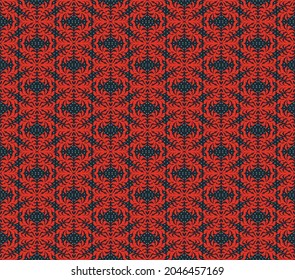 Oriental vector damask pattern. Talavera pottery. Azulejos portugal. Turkish ornament. Spanish porcelain. Ceramic tableware, folk print. Ethnic background. Mediterranean wallpaper. Talavera pottery.