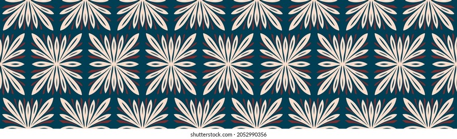 Patrón de damasco vector oriental. Cerámica de Talavera. Azulejos portugal. Ornamento turco. Porcelana española. Vajilla de cerámica, impresión folclórica. Origen étnico. Papel de pared mediterráneo. Cerámica de Talavera.