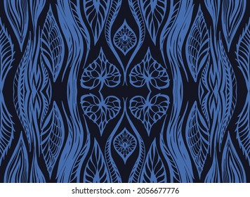Oriental vector damask pattern. Talavera pottery. Azulejos portugal. Turkish ornament. Spanish porcelain. Ceramic tableware, folk print. Ethnic background. Mediterranean wallpaper. Talavera pottery.