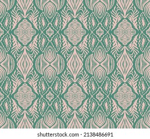 Oriental vector damask pattern. Talavera pottery. Azulejos portugal. Turkish ornament. Spanish porcelain. Ceramic tableware, folk print. Ethnic background. Mediterranean wallpaper. Talavera pottery.