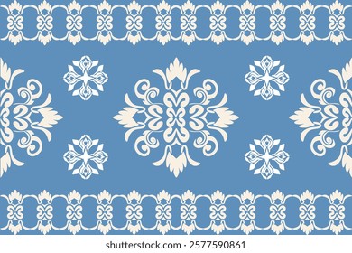 Oriental vector damask pattern. Talavera pottery. Azulejos portugal. Turkish ornament. Spanish porcelain. Ceramic tableware, Talavera pottery. Mediteranian wallpaper.