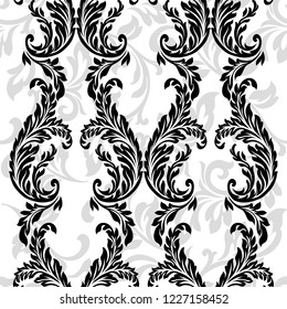 Oriental vector damask patterns for greeting cards and wedding invitations.