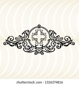 Oriental vector damask patterns for greeting cards and wedding invitations.