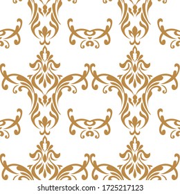  Oriental vector damask patterns for greeting cards and wedding invitations.