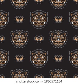 Oriental vector damask patterns for greeting cards and wedding invitations.