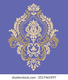 Oriental vector damask patterns for greeting cards and wedding invitations, embroidery, fabric print. 