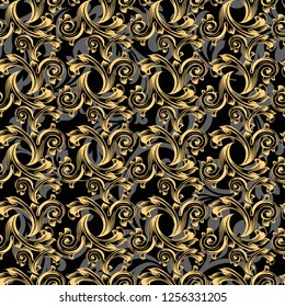 Oriental vector damask Patterns for  wedding cards.