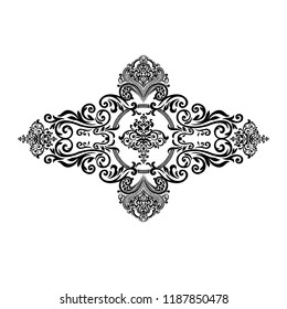 Oriental vector designs for invitation cards and wedding invitations. For decorating walls and wood products .10 EPS