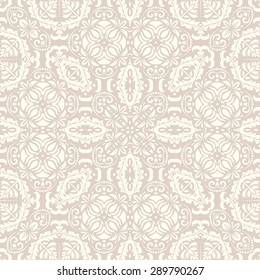 Oriental vector fine classic purple and white pattern. Seamless abstract background