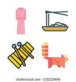 oriental vector icon set