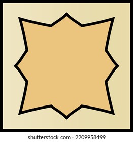 Oriental vector ornament for decoration of various designs, brochures, and banners. Blue majolica is used as a frame,
abstract frame pattern background design with border,
