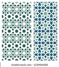 Oriental vector ornament, used for decoration of frames and borders. Useful content for printing and for designers.