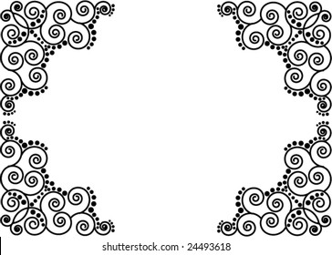 Oriental vector pattern