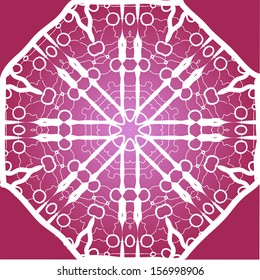 Oriental Vintage Indian Ornament. Mandala Seamless