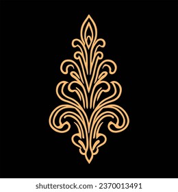 
Oriental vintage ornament vector illustration. graphic elements. use for patterns, greetings, business cards, wedding invitations, t-shirts, etc.