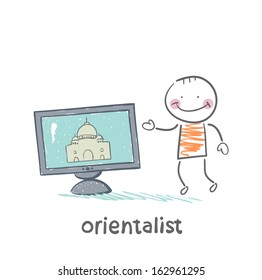 Orientalist talks about East