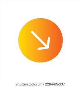 orientation icon with isolated vektor and transparent background.