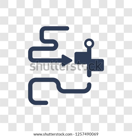 Orientation icon. Trendy Orientation logo concept on transparent background from camping collection