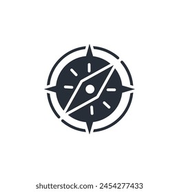 orientation icon. vector.Editable stroke.linear style sign for use web design,logo.Symbol illustration.