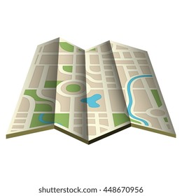 Orienteering equipment isolated icon, vector illustration graphic design.