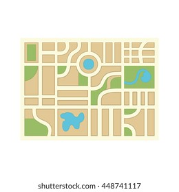Orienteering theme design, isolated flat icon vector illustration graphic.