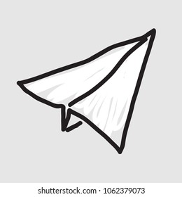 origami airplane paper
