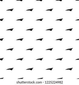 Origami airplane pattern vector seamless repeating for any web design