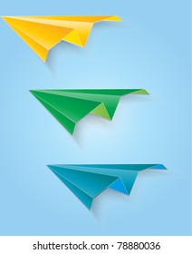  Origami airplanes