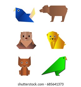 Origami animals