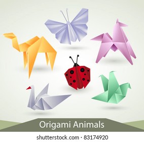 Imágenes Fotos De Stock Y Vectores Sobre Animales Origami