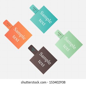 Origami banner