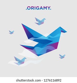 Origami Bird Design