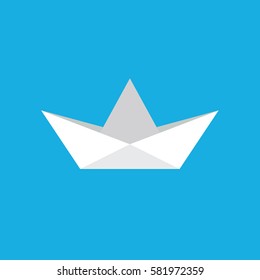 Origami boat