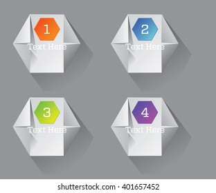 Origami Business Info-graphic