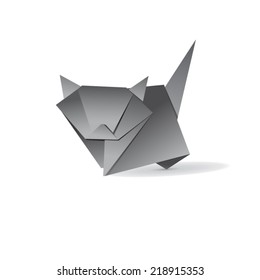 Origami cat