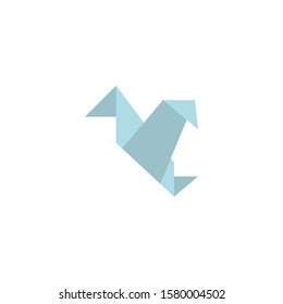 Origami creative icon. From Handmade icons collection. Isolated Origami sign on white background