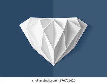 Origami Diamond Pop Up Card