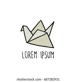 origami doodle icon