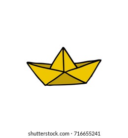 origami doodle icon