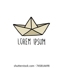 origami doodle icon