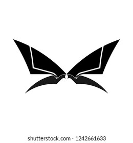  origami in the form of a butterfly or bat