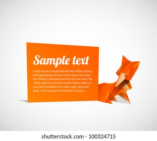 Origami Fox