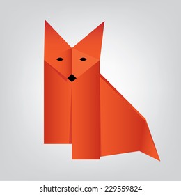 Origami Fox