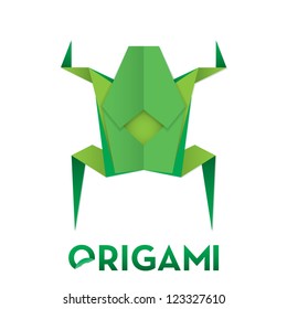 Origami Frog