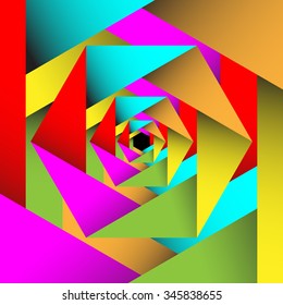 Origami Hexagon Pattern
